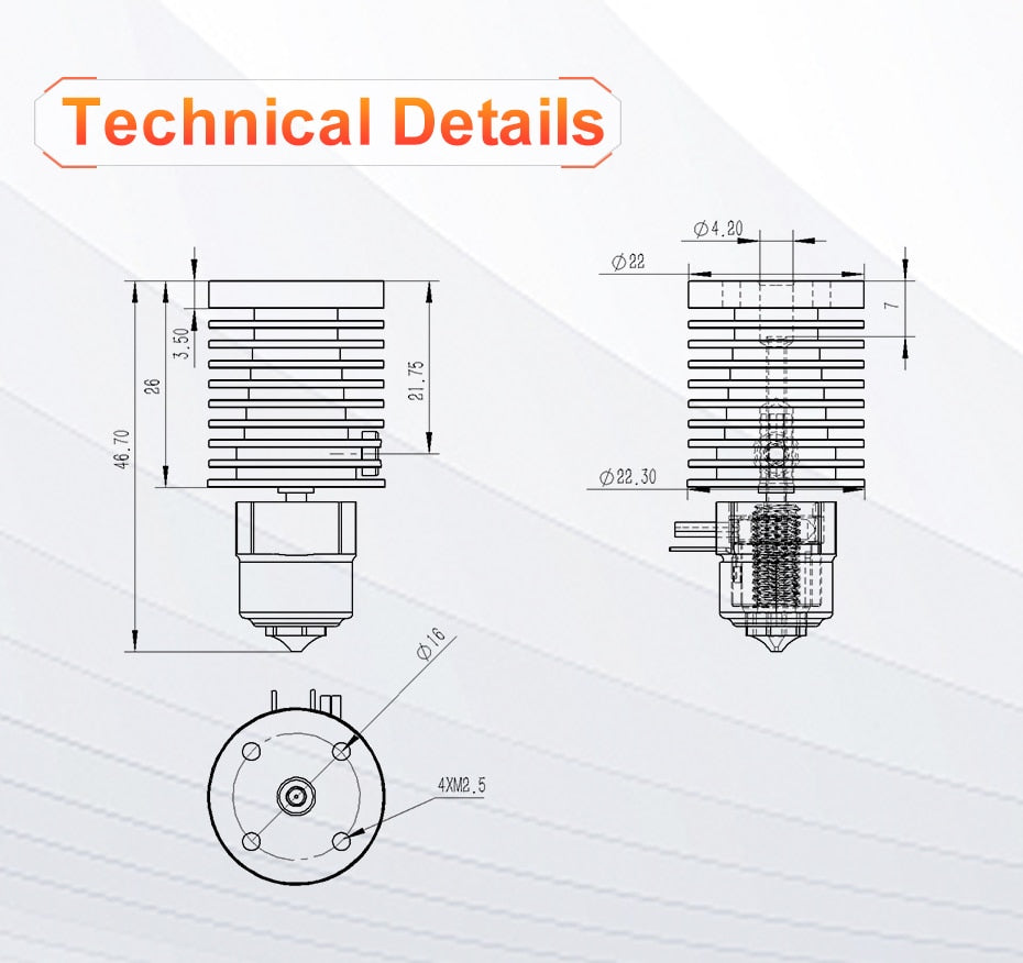 Trianglelab TCHC TD6S Hotend